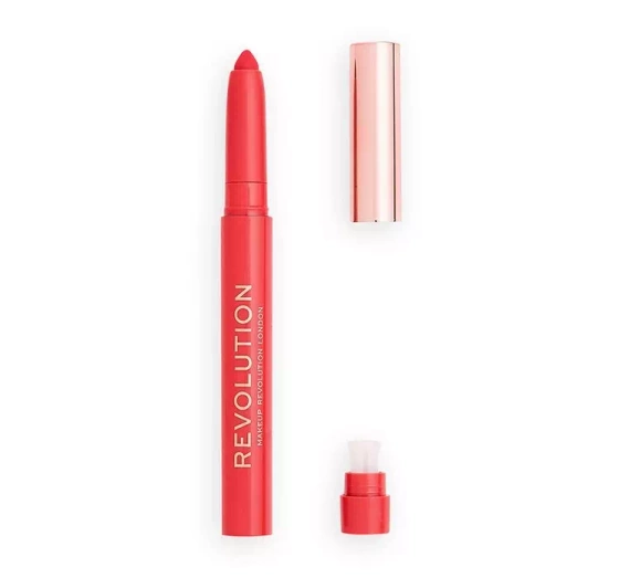Makeup Revolution Velvet Kiss pomadka w kredce Decadence 1,2g