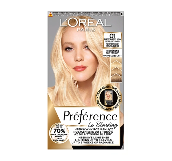 L'Oréal Paris Preference Le Blonding farba do włosów 01