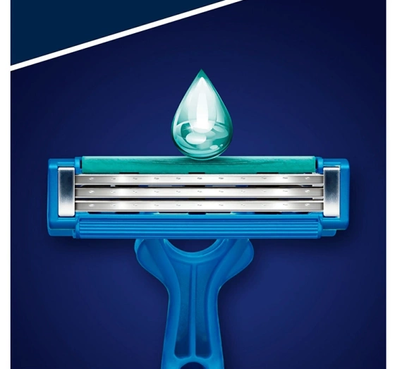 Gillette Blue 3 Simple jednorazowe maszynki do golenia dla mężczyzn 4 sztuki