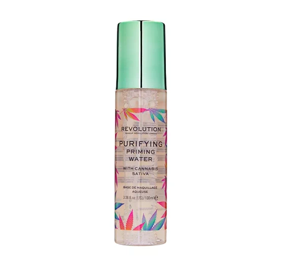 Makeup Revolution Good Vibes Cannabis Sativa nawilżająca mgiełka do twarzy 100ml