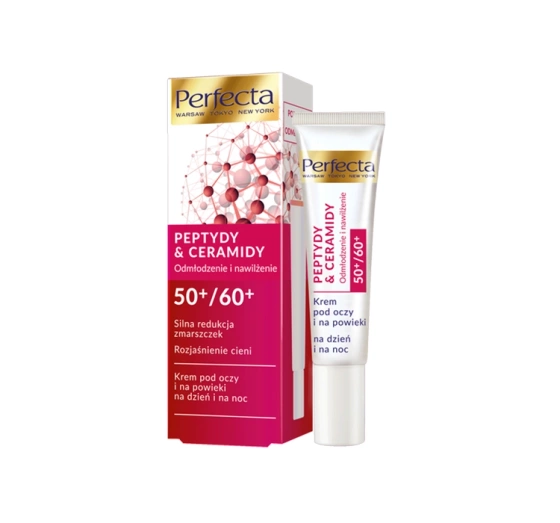 Perfecta Peptydy&Ceramidy przeciwzmarszczkowy krem pod oczy 50 60 15ml