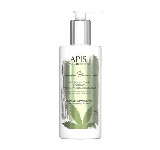 Apis Cannabis Home Care naturalny tonik łagodzący 300 ml