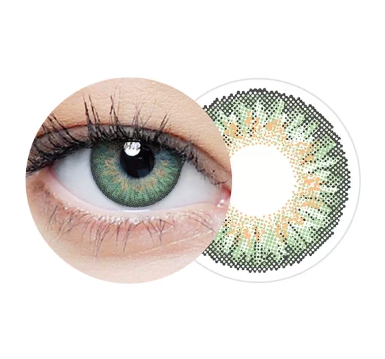 ClearLab ClearColor 1-Day Green kolorowe soczewki kontaktowe 10 szt