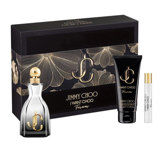 Jimmy Choo I Want Choo Forever woda perfumowana spray 100 ml 7,5 ml balsam do ciała 100 ml