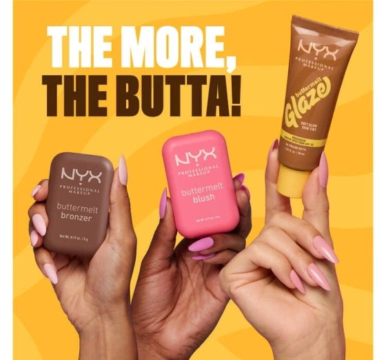 NYX Professional Makeup Buttermelt Glaze podkład w kremie SPF30 03 Cashew Butta 30 ml