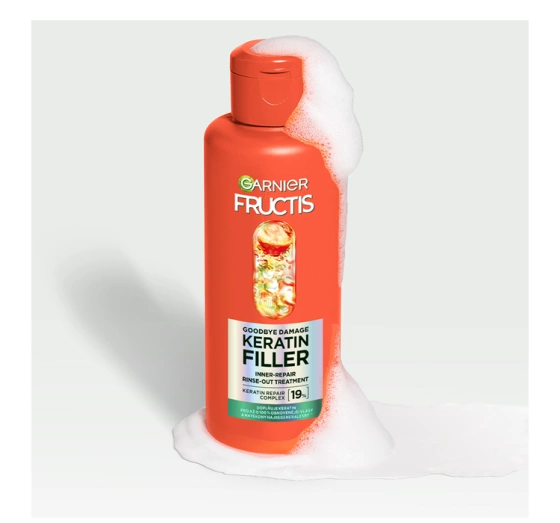 Garnier Fructis Goodbye Damage Keratin Filler odbudowująca kuracja do włosów 200 ml