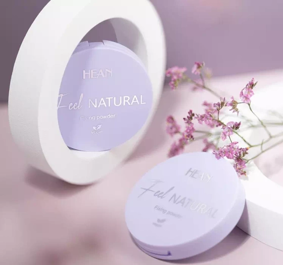 Hean Feel Natural utrwalający puder do twarzy 01 Light/Natural 10 g