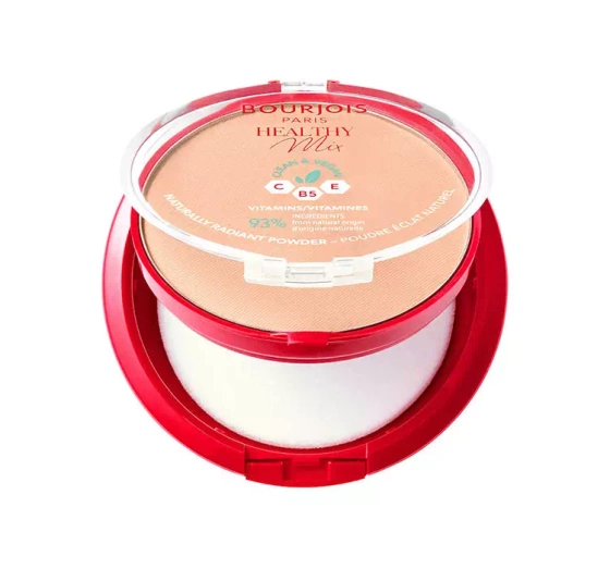 Bourjois Healthy Mix Clean matujący puder do twarzy 02 Vanilla 10 g