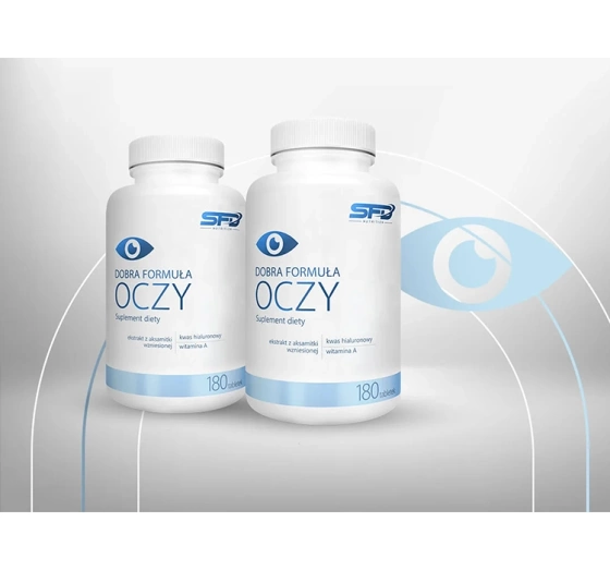 SFD DOBRA FORMUŁA OCZY SUPLEMENT DIETY 180 TABLETEK