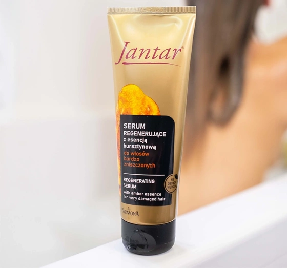 Farmona Jantar serum regenerujące do włosów suchych i łamliwych z esencją bursztynową 100 ml