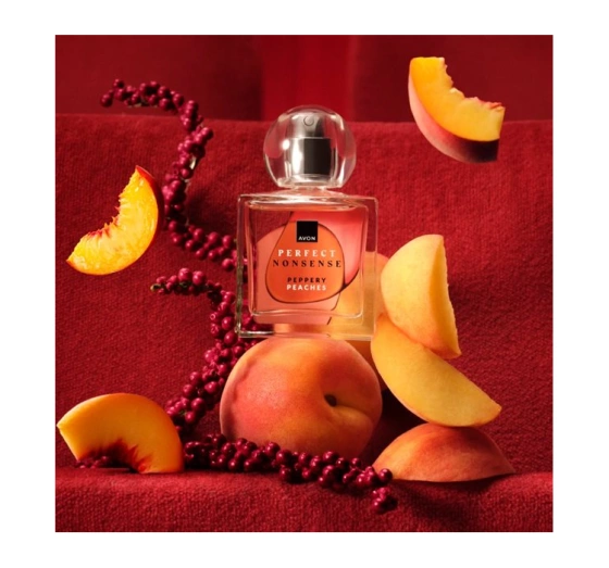 Avon Perfect Nonsense Peppery Peaches woda perfumowana spray 50 ml