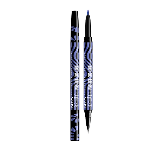 NYX Professional Makeup × Beetlejuice dwustronny eyeliner 02 Black Purple Chrome 0,1 g 0,4 ml