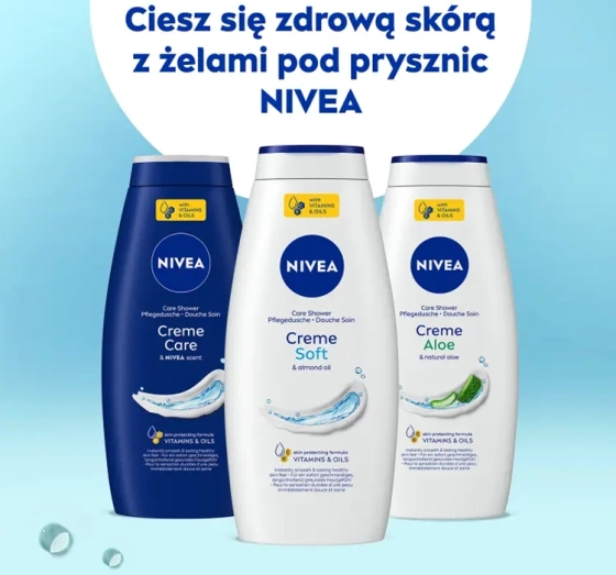 NIVEA Creme Soft pielęgnujący kremowy żel pod prysznic 500 ml