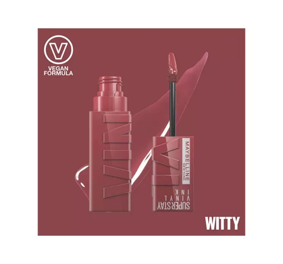Maybelline Superstay Vinyl Ink winylowa pomadka do ust 40 Witty 4,2 ml