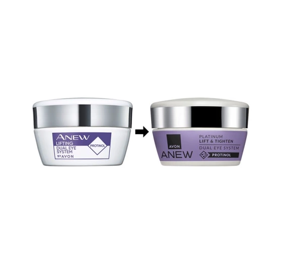 Avon Anew Platinum podwójny program liftingujący okolice oczu 2 x 10 ml