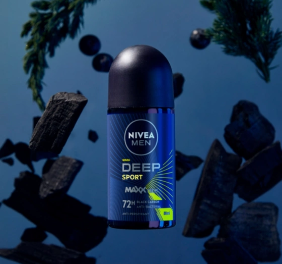 NIVEA MEN Deep Sport antyperspirant roll-on dla mężczyzn 50 ml