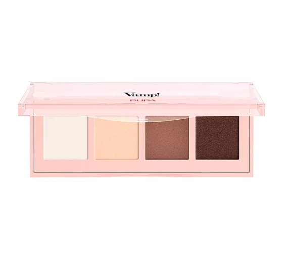 PUPA MILANO VAMP! PALETKA 4 CIENI DO POWIEK 001 NATURAL MATT 5,2G