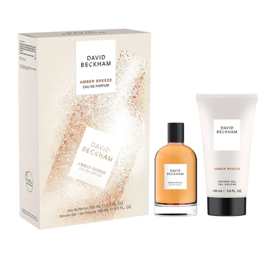 David Beckham Amber Breeze woda perfumowana spray 100 ml żel pod prysznic 150 ml