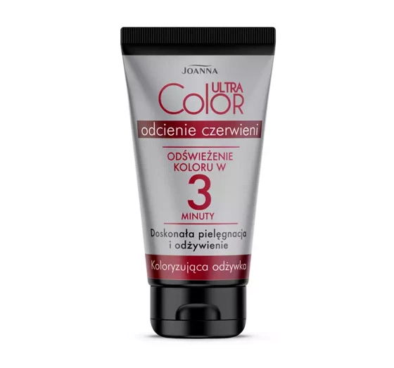 Joanna Ultra Color odżywka koloryzująca odcienie czerwieni 100g