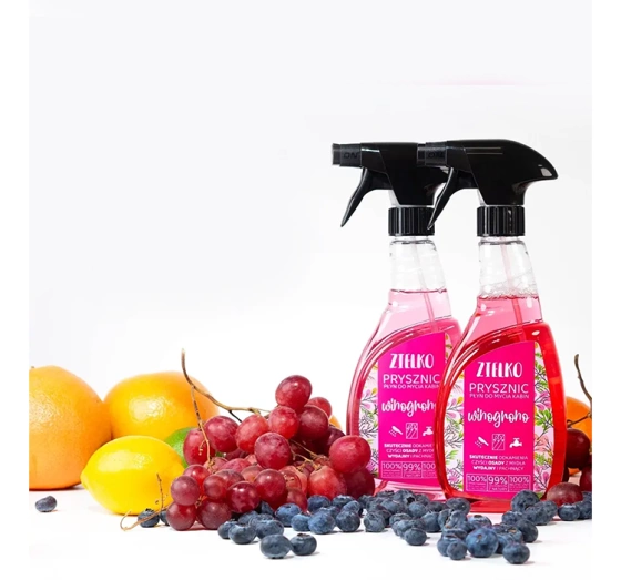 Zielko płyn do mycia do kabin prysznicowych Winogrono 500ml
