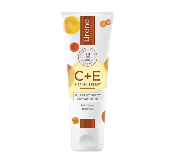 Lirene C E Vitamin Energy rewitalizujący peeling enzymatyczny 75 ml