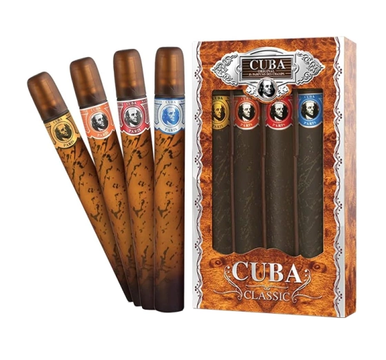 Cuba Classic woda toaletowa spray Blue 35 ml Gold 35 ml Red 35 ml Orange 35 ml