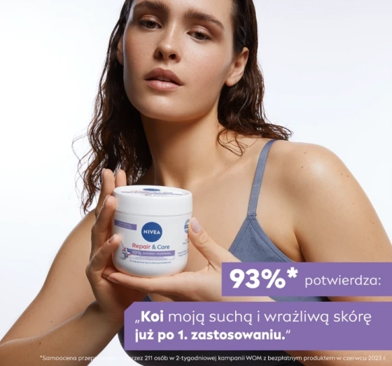 NIVEA Repair&Care krem nawilżająco-ochronny do ciała, twarzy i dłoni 400 ml