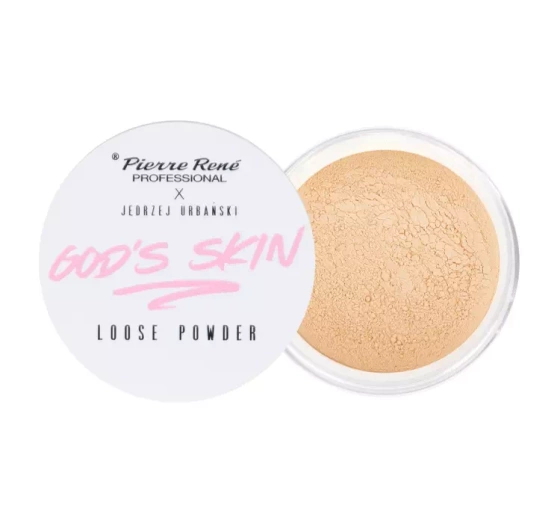 Pierre Rene x Jędrzej Urbański puder sypki do twarzy God's Skin 12g