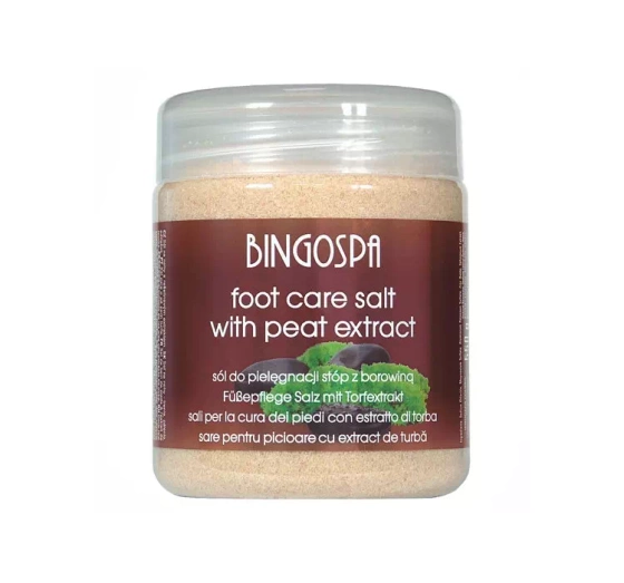 BingoSpa sól do stóp rozgrzewająca z borowiną 550 g