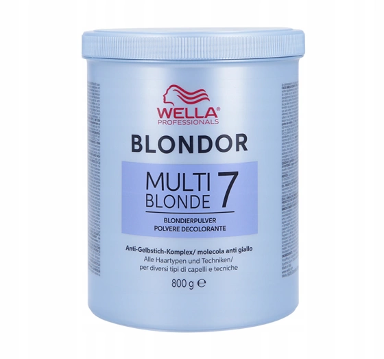 WELLA PROFESSIONALS BLONDOR BEZPYŁOWY ROZJAŚNIACZ DO WŁOSÓW W PROSZKU MULTI BLONDE 7 800G