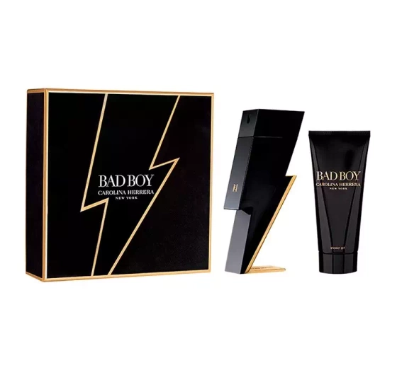 Carolina Herrera Bad Boy woda toaletowa spray 100 ml żel pod prysznic 100 ml