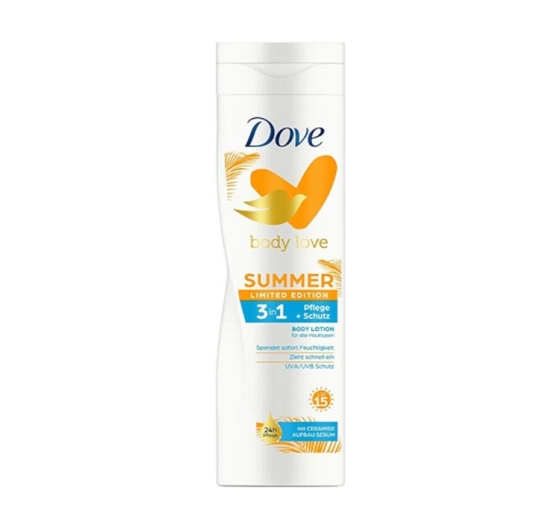 Dove Body Love Summer balsam do ciała 3w1 SPF15 250 ml