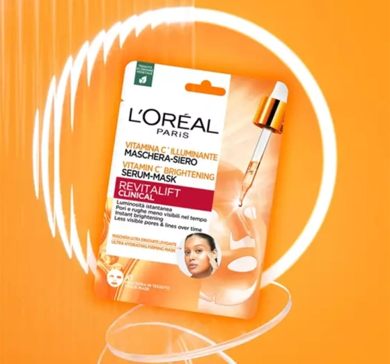 L'Oréal Paris Revitalift Clinical Vitamin C maska do twarzy 28 g