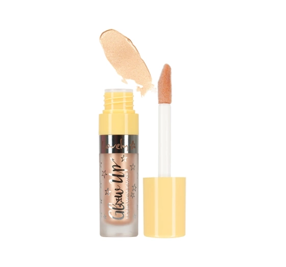 Lovely Glow Up rozświetlacz do twarzy i ciała w płynie 5 ml
