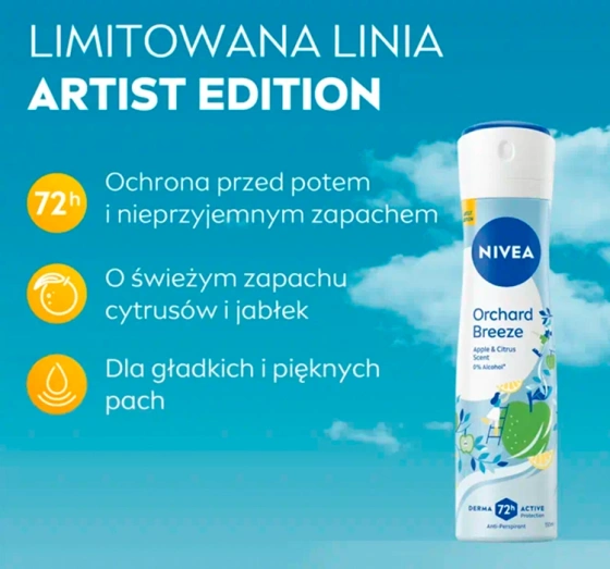 NIVEA Fruity Delight antyperspirant w sprayu dla kobiet 150 ml