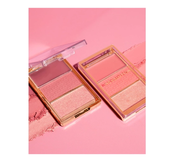 Makeup Revolution Icon Blush paleta różów Authentic Peach 9,8g