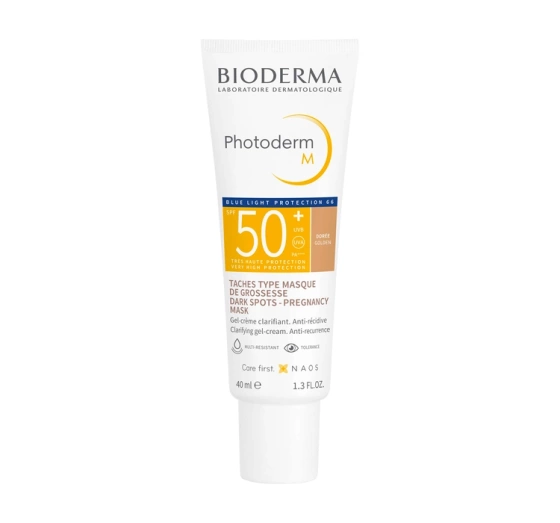 Bioderma Photoderm M ochronny krem wyrównujący koloryt SPF50 Golden 40 ml