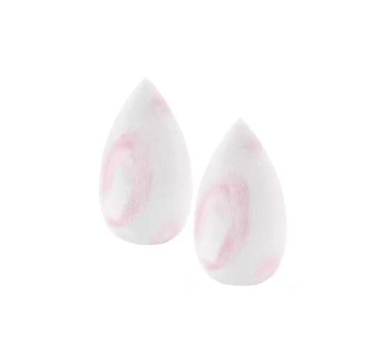 Boho Beauty zestaw gąbeczek do makijażu Marble Candy Pink Mini