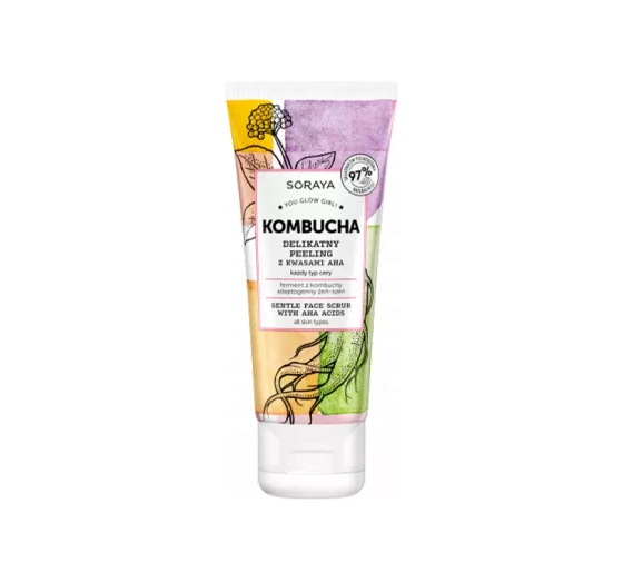 Soraya Kombucha delikatny peeling z kwasami AHA 75ml