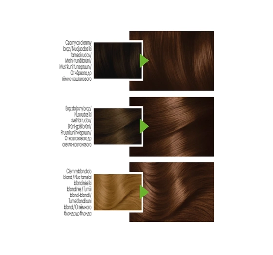 Garnier Color Naturals trwała farba do włosów 4.3 Złoty Brąz