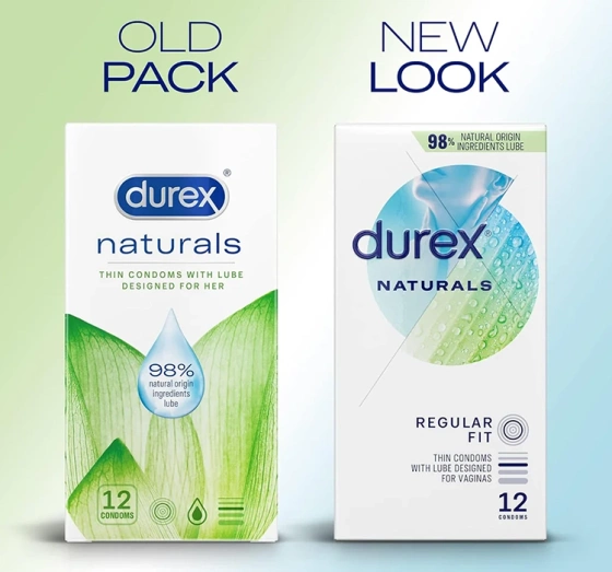 Durex Naturals prezerwatywy 12 szt