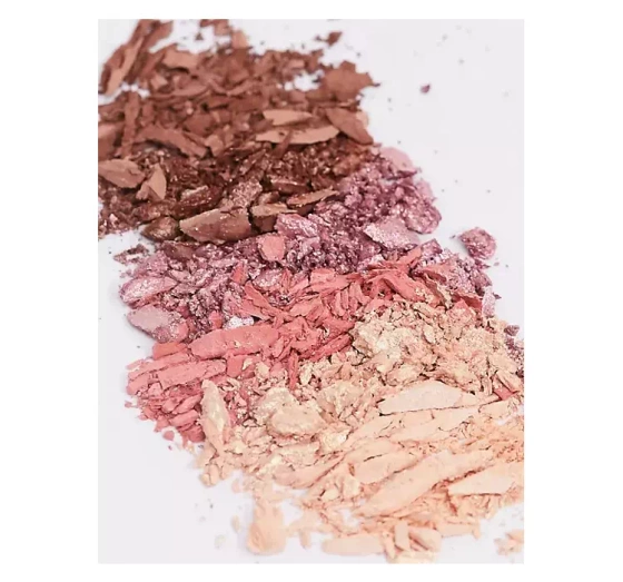Revolution Pro Crystal Luxe paleta do konturowania Peach Royale 3x2,8g
