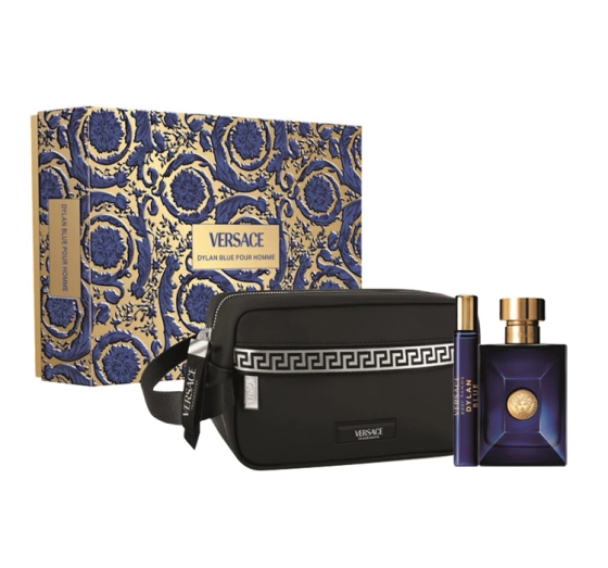 Versace Dylan Blue Pour Homme woda toaletowa spray 100 ml 10 ml kosmetyczka