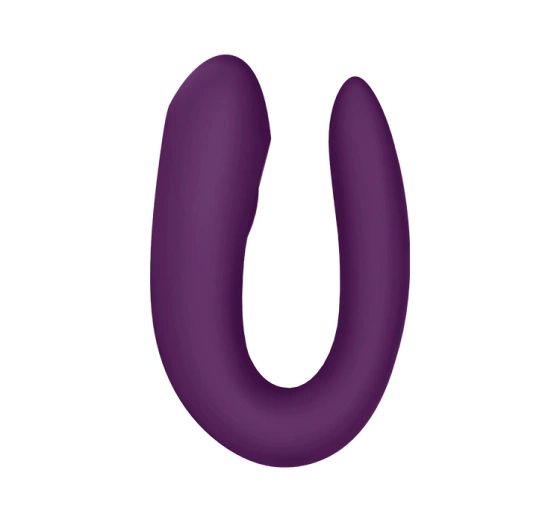 Satisfyer Double Joy wibrator do stymulacji punktu G i łechtaczki kompatybilny z aplikacją na smartfon