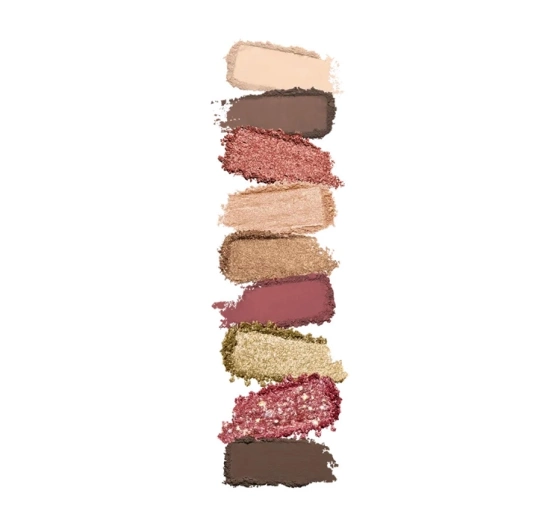 KIKO Milano Glamour Multi Finish mini paletka cieni 03 Burgundy Notes 2,5g