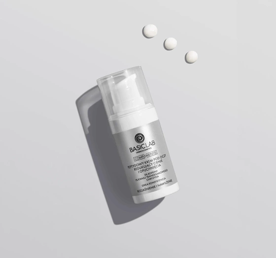 BasicLab Complementis peptydowy krem pod oczy redukujący cienie i opuchnięcia 15 ml