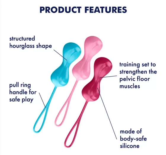 Satisfyer Power Balls kulki miłości 3 sztuki