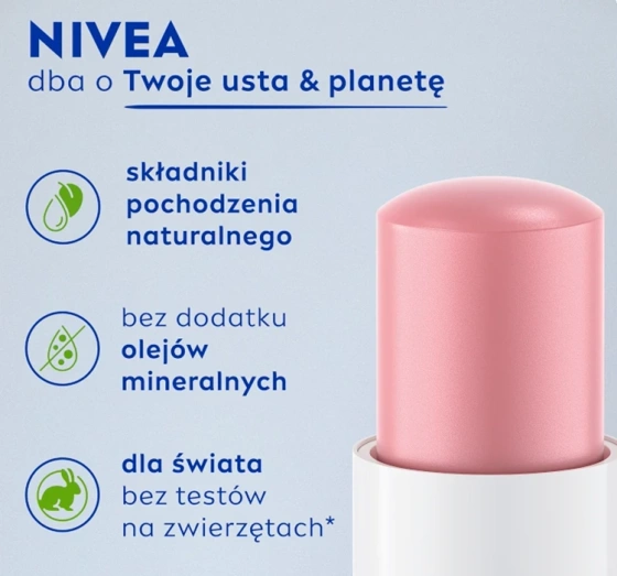NIVEA Pearly Shine pomadka-balsam do ust 4,8 g