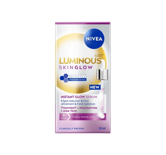 NIVEA Luminous630 natychmiastowe glow-serum na przebarwienia 15 ml