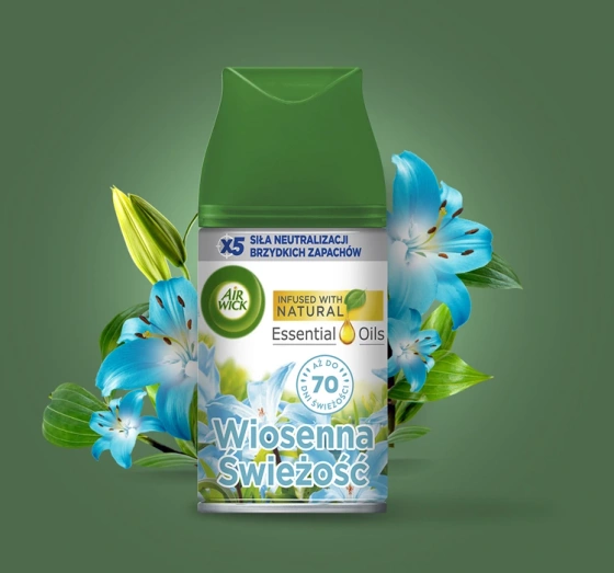 Air Wick Freshmatic automatyczny odświeżacz powietrza wkład Wiosenna Świeżość 250 ml